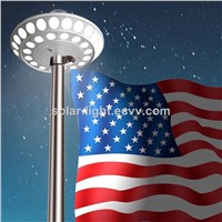 Outdoor Solar Flagpole Light Illuminating Pole &amp;amp; Flag by 40pcs LEDs Solar Light