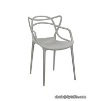 Plastic Durable Restaurant Dining Restaurant Stainless Steel Chair