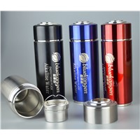 304 Stainless Steel Alkaline Water Bottle/Flask/Nano Energy Cup with Thermos Function+ Dual Energy Filter+Gifted Cylinde