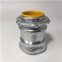 Carbon Steel Compression Type EMT Insulated Connector