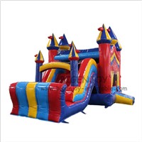Rainbow Home Party Use Backyard Commercial Inflatable Jumping Bouncy Castles