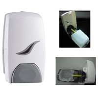 Hand Sanitizer & Alcohol Antiseptic Dispenser with Refillable Bottle & Disposable Bag