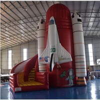 American Inflatable Rocket Space Ship Slide
