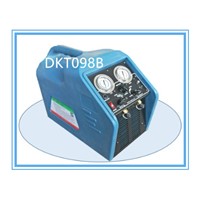 DKT098B 1HP High Speed Twin Refrigerant Freon Recycling Recharge Machine