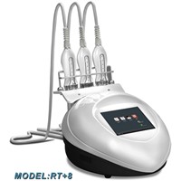 Blue Light Anti-Wrinkle Mesotherapy Vacuum RF Portable Beauty Machine RT+8 for Weight Loss & Body Sculpt & Slimming