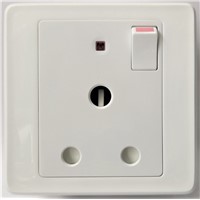 15A Switched Socket, British Standard Socket