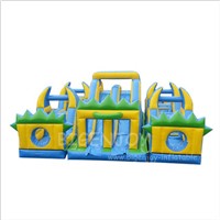 Indoor Outdoor Tunnel Race Challenge Game Adult Kids Commercial Obstacle Course Equipment Giant Inflatable Obstacle Cour
