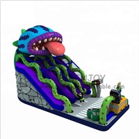 Giant Monster Corpse Flower Commercial Kids & Adults Inflatable Games for Playground Slide Inflatable
