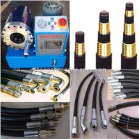DX-68 Hydraulic Automatic Hose Crimping Machine Hose Tool Wire Rope Compressing Machine
