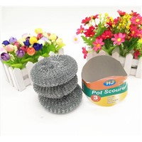 Pot Scourers Mesh Rolls for Kichen Cleaning Balls