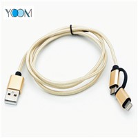 2 in 1 USB Cable for IOS & Micro