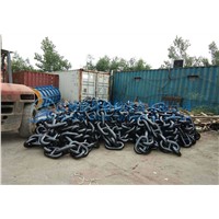 marine anchor chain grade 3 size 78mm stud chain in stock