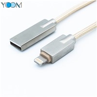 Weaving Lightning IOS USB Charging+Data Cable
