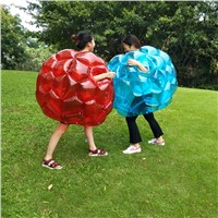 Hot Selling Entertainment Water Walking Ball Children Inflatable Collision Ball Transparent PVC Ball Rolling Toys