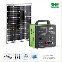 50W Portable DC Solar Power System
