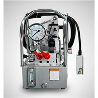 Air drive hydraulic pump for hydraulic torque wrench