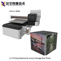 UV Printing Machine for Acrylic Storage Box Photo