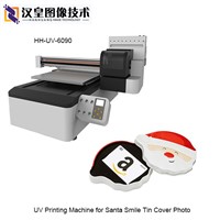 UV Printing Machine for Santa Smile Tin Cover Photo 60X90CM
