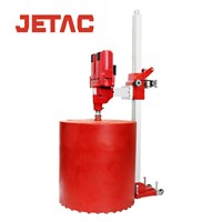 220V Vertical Automatic Diamond Core Drill Machine with Stand Type Portable