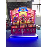 New Version the Clowns Game with JP Function, Ticket Redemption Game Machine