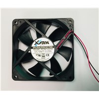 Fan, RDM1225B, 12V, Ball Bearing, Size 120x120x25mm