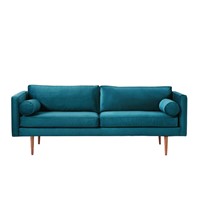 Nodic Style Furniture Living Room Modern Fashion Fabric Sofa Sectional with Modern Metal Leg
