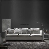 Relaxing Home Furniture Fabric Sofa Set Design with Split Latex Inside the Seat Cushion