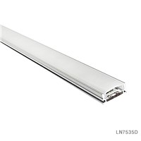 U Profile 16W/M 12V LED Rigid Strip Lights Display Lighting with PC Covery LN7535D
