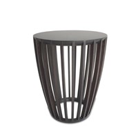 Yuan Solid Bamboo Accent Table