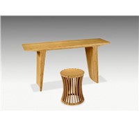 Alta Solid Bamboo Console Table