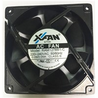Ventilation Fan, AC Fan, 127x127x38mm, 220-240V, 50/60HZ