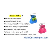 Dejecta Clip for Pet Poop Scoop with Waste Bag