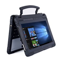 Cheapest FactoryWindows10 2.4Ghz Rugged Laptop4+128Waterproof Computer with Stylus Pen Barcode Scanner GPS Dustproof La