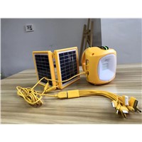 Portable LED Solar Powered Emergency Lantern Light Outdoor Rechargeable Solar Lantern for Camping