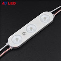 CE&Rohs Ul Shenzhen Manufacturer 3 Lamp White SMD 2835 Waterproof Injection Light LED Module with Lens