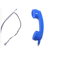 Waterproof IP65 Plastic Red Color Telephone Handset for Industrial Area-A14