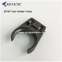 Black BT40 Plastic Tool Forks For CNC