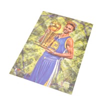 3D Lenticular Printing Poster for Wall Decoration/Gift NBA Star Pritning