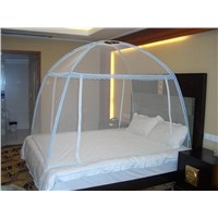 AMVIGOR Folded Mosquito Net with Two Doors