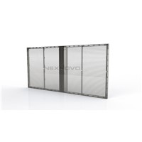 Transparent LED Screen for Shopping Mall Fix Installation