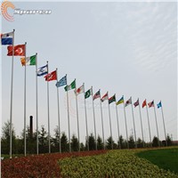 Electric Stainless Steel &amp;amp; Aluminum Manual &amp;amp; Electrical Flag Pole
