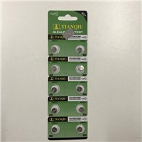 Tianqiu LR621 Button Cell AG1 Watch Battery Factory, More Than 25 Years Experience in Manufacturing