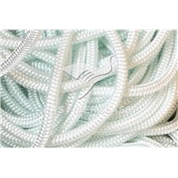 Knitted Fiberglass Rope, High Temperature Resistance, Expansion Joints Customized, Heat Shield Prevention, Color White