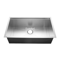 Undermount Single Stainless Kitchen Sink with Ledge