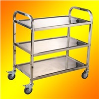 Stainless Steel Serving Trolley Kitchen Furniture Hand Carts
