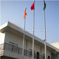Stainless Steel Manual Internal Halyard Tapered Flagpole