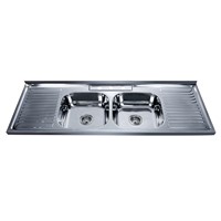 150*50CM One Piece Drawing Stainless Steel Sink