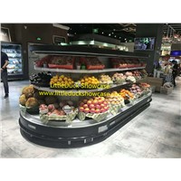 Supermarket Retail Island Refrigerated Display Cabinet