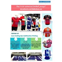 Unikonex Laser Cutting Dye Sublimated Sports Jerseys