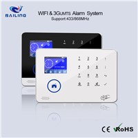 2019 New Arrival Smart W+GSM/3G/+WCDMA Home Alarm System with APP Ios & Android Bl-6600 Alarm System